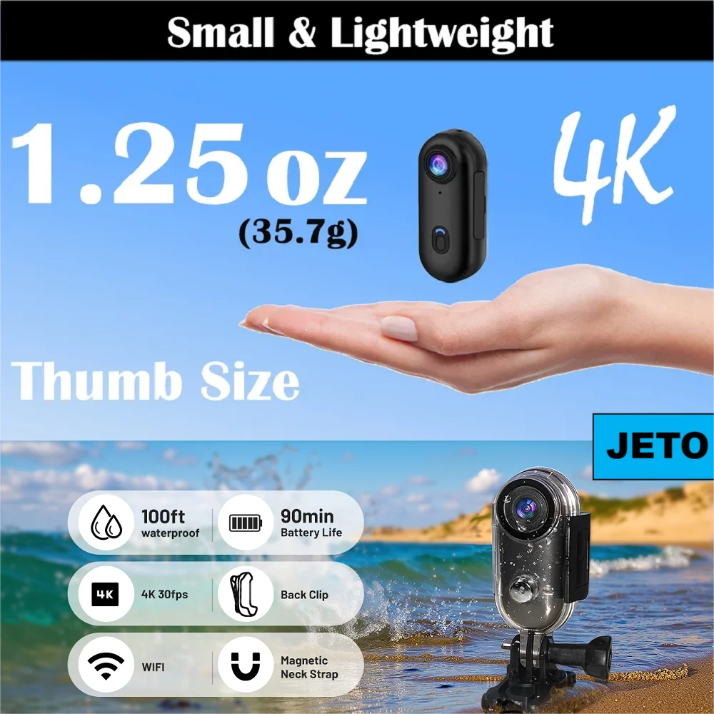 ActionSnap™ - Thumb Action Camera